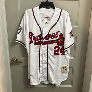 Atlanta Braves Deion Sanders Jersey - White - XL